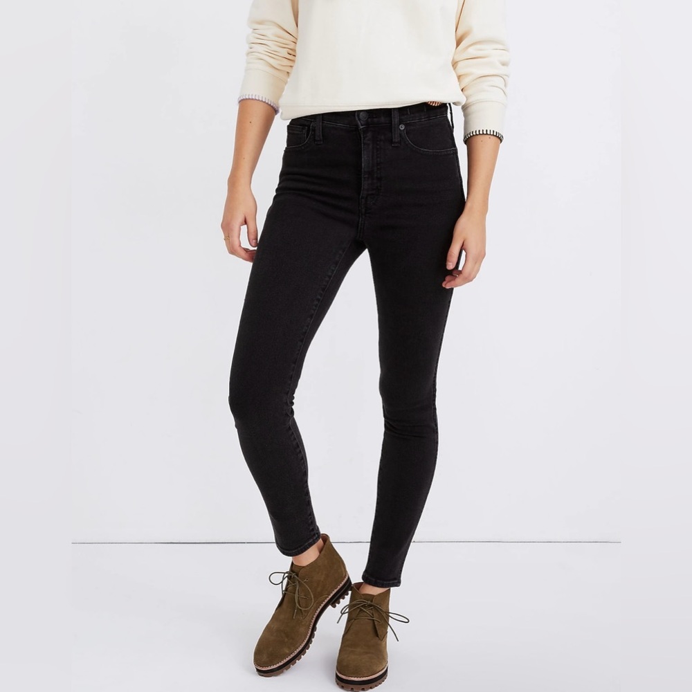 Madewell Tall 10" High-Rise Skinny Jeans - Picture 4 of 12